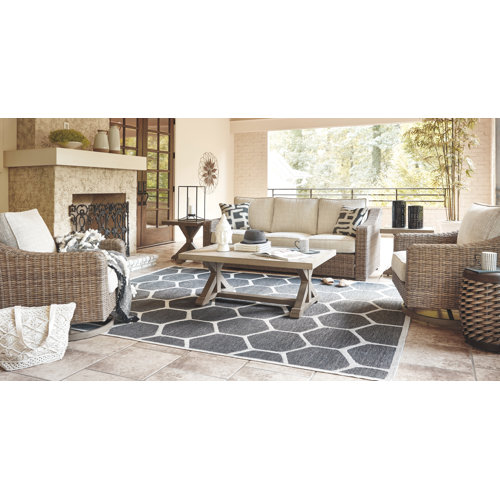 Rosecliff Heights Gilchrist Outdoor Seating Group with Cushions